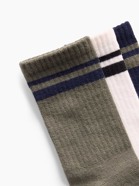 Kids Varsity Crew Socks (3-Pack)