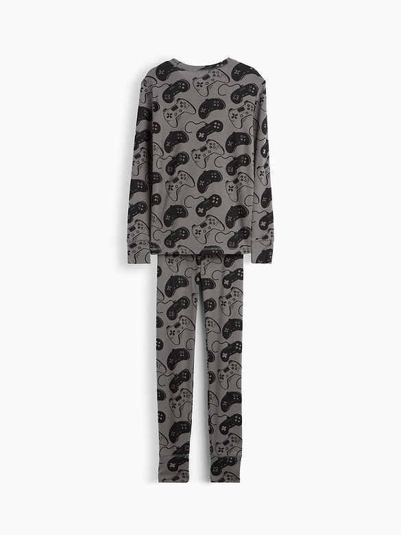 Kids Organic Brushed Cotton PJ Set