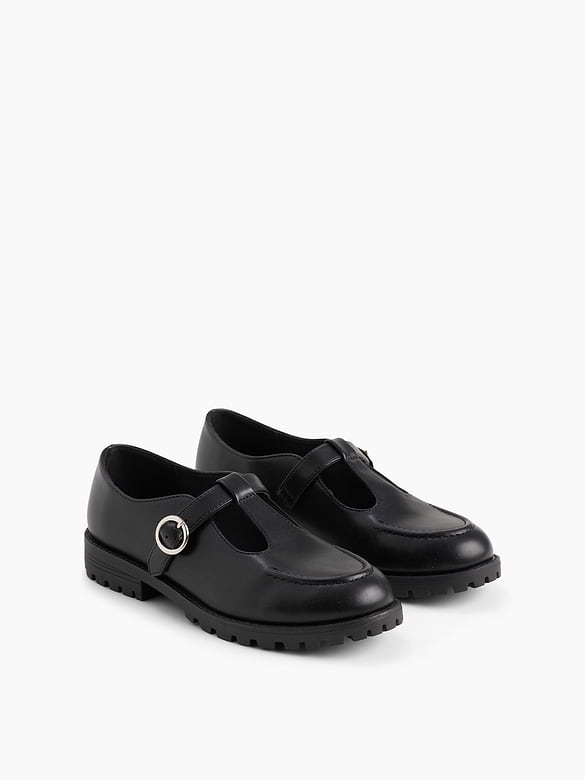 Kids T-Strap Loafers