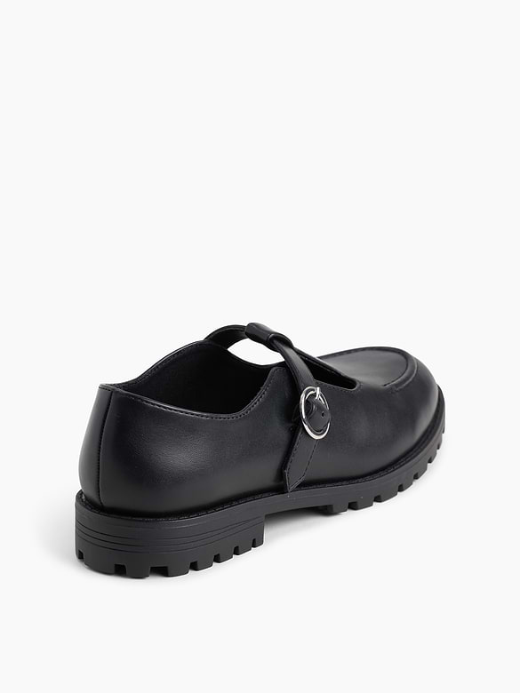 Kids T-Strap Loafers