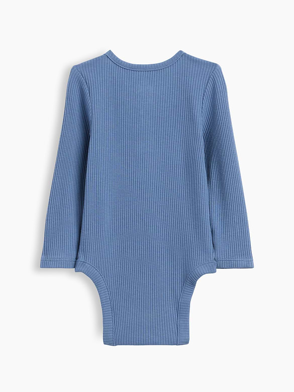 Baby First Favorites TinyRib Henley Bodysuit