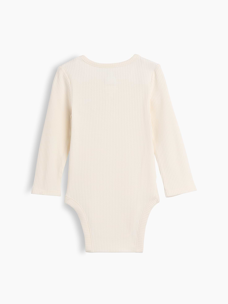 Image number 2 showing, Baby First Favorites TinyRib Henley Bodysuit