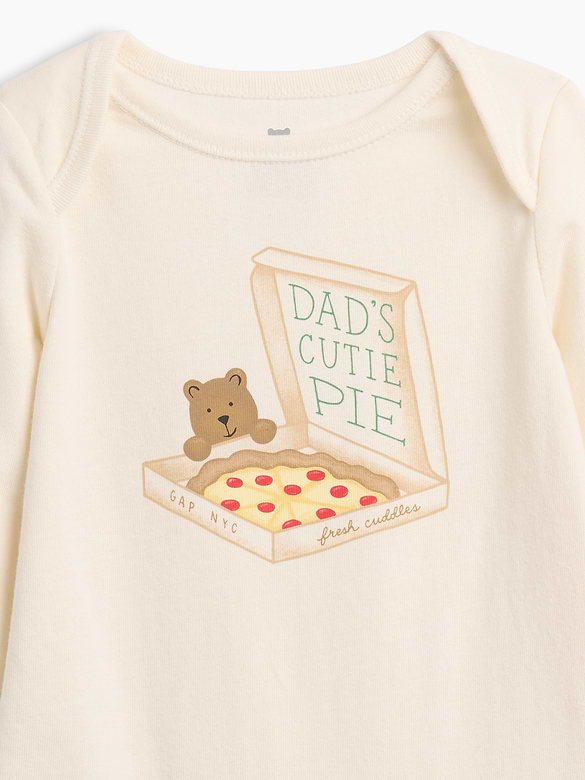 Baby First Favorites Organic Cotton Graphic Bodysuit