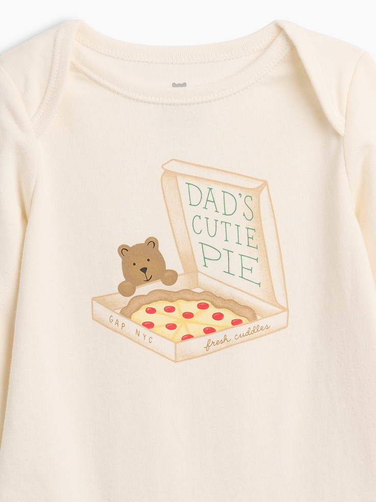 Image number 3 showing, Baby First Favorites Organic Cotton Graphic Bodysuit