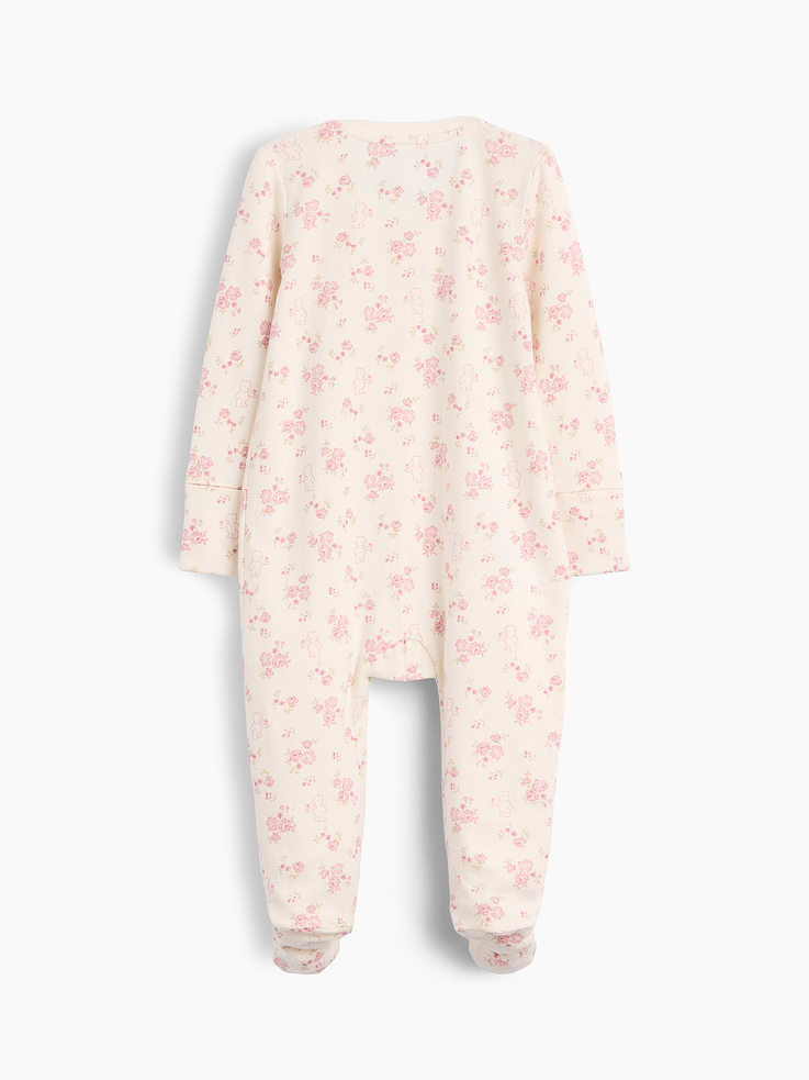 Image number 2 showing, Baby First Favorites Organic Cotton Footed One-Piece