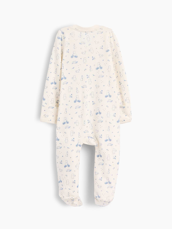Baby First Favorites Organic Cotton Footed One-Piece