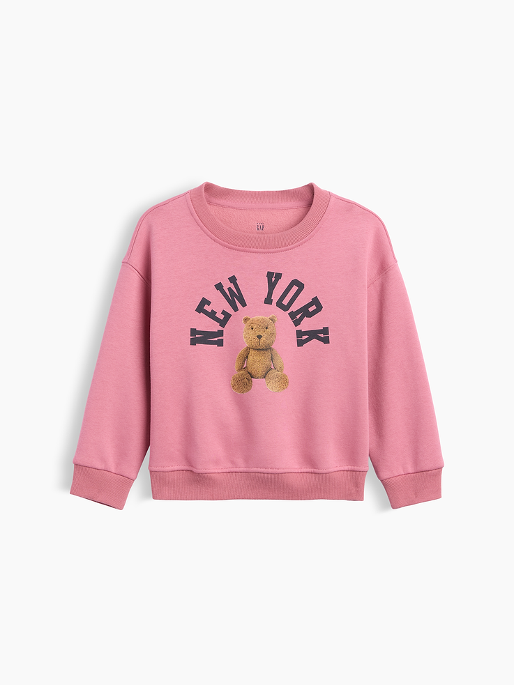 Image number 2 showing, Baby & Toddler VintageSoft Graphic Sweatshirt