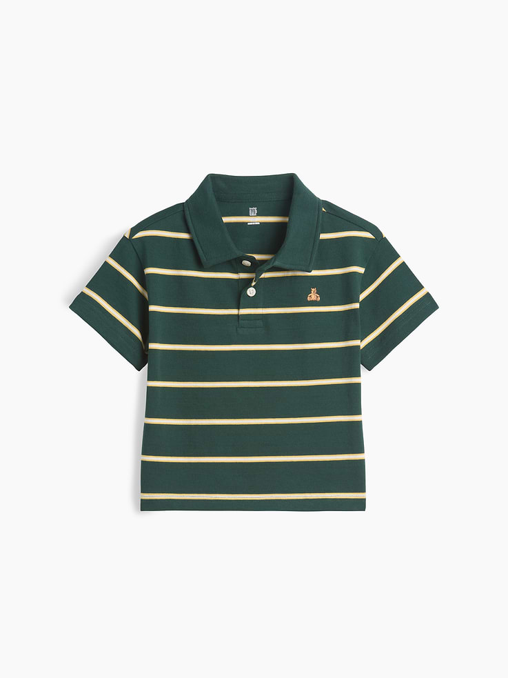 Image number 1 showing, Baby & Toddler Boxy Polo Shirt