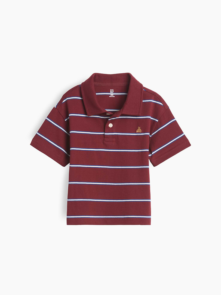 Image number 1 showing, Baby & Toddler Boxy Polo Shirt