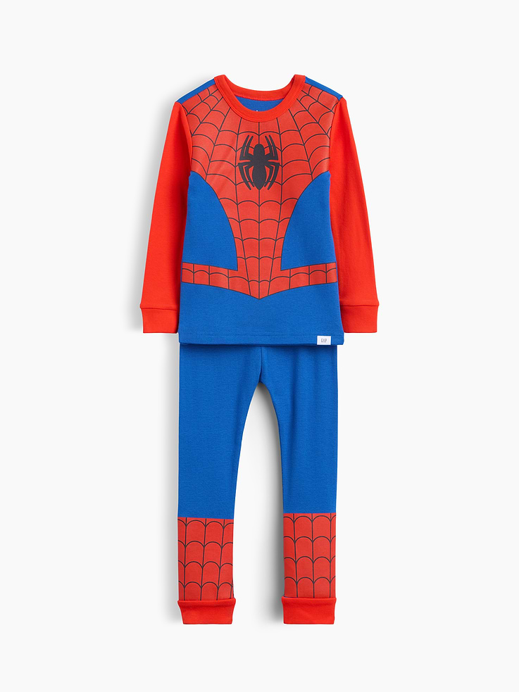 Image number 1 showing, Baby & Toddler Spider-Man Organic Brushed Cotton PJ Set