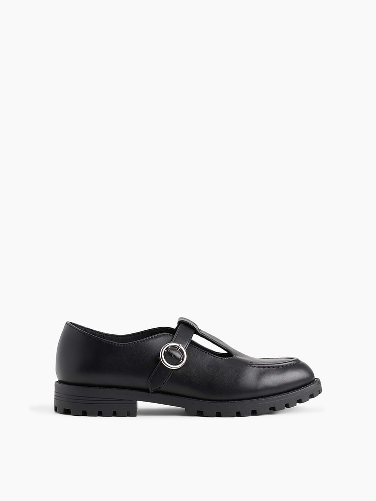 Image number 1 showing, Kids T-Strap Loafers