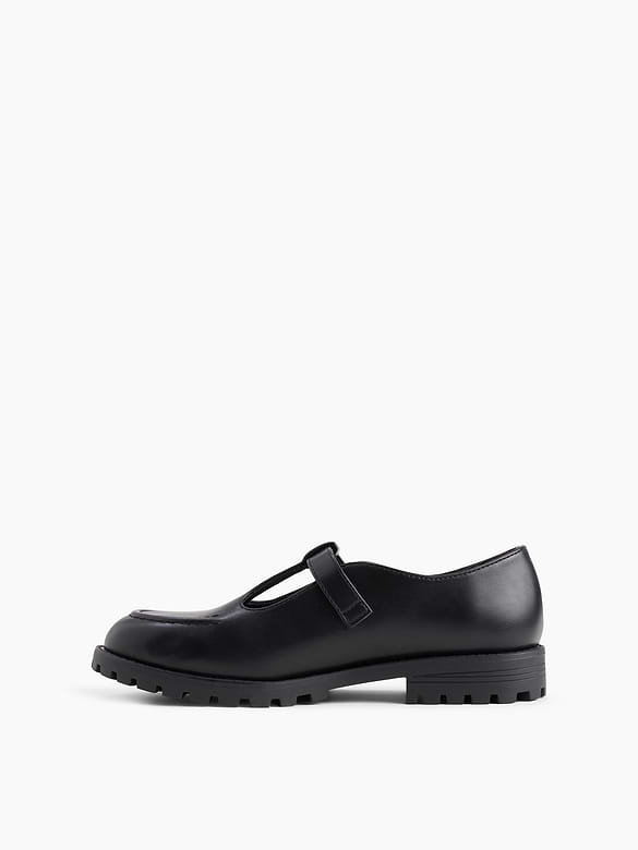 Kids T-Strap Loafers