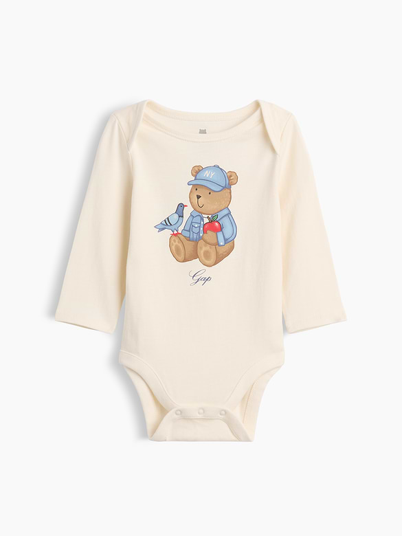 Baby First Favorites Organic Cotton Graphic Bodysuit