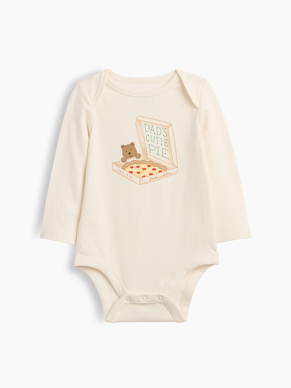 Baby First Favorites Organic Cotton Graphic Bodysuit