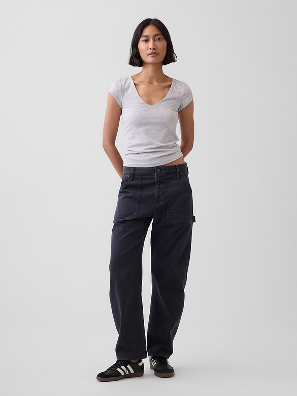 CloseKnit Jersey V-Neck T-Shirt