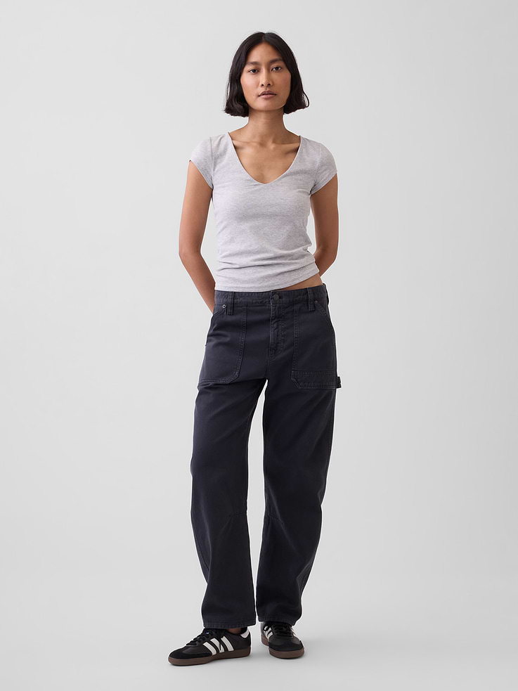 Image number 2 showing, CloseKnit Jersey V-Neck T-Shirt