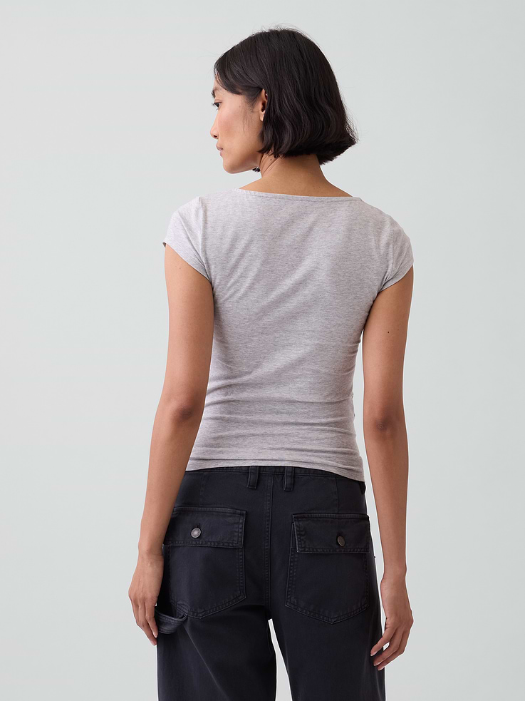 Image number 3 showing, CloseKnit Jersey V-Neck T-Shirt