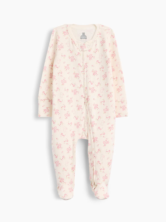 Baby First Favorites Organic Cotton Footed One-Piece