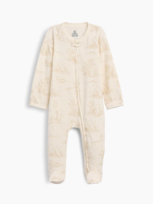 Baby First Favorites Organic Cotton Footed One-Piece