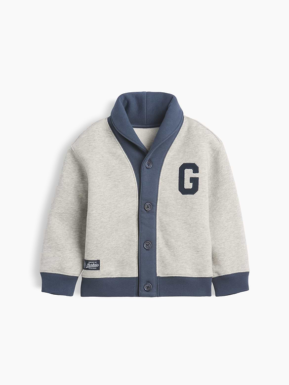 Baby & Toddler VintageSoft Varsity Shawl Cardigan