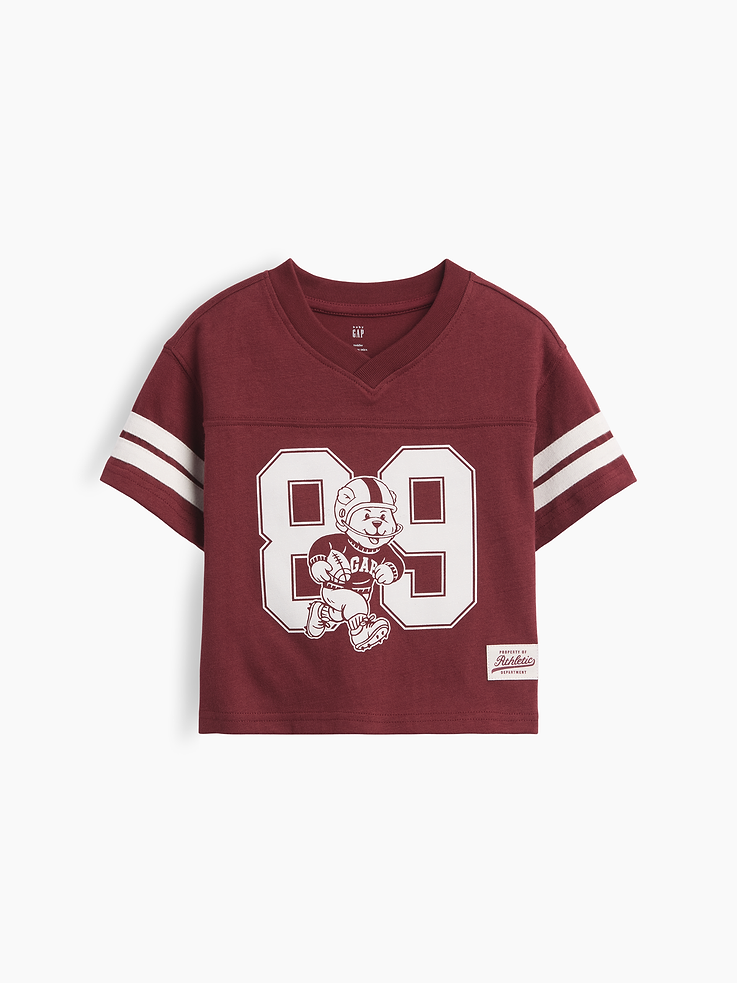 Image number 1 showing, Baby & Toddler Brannan Bear Football Jersey T-Shirt