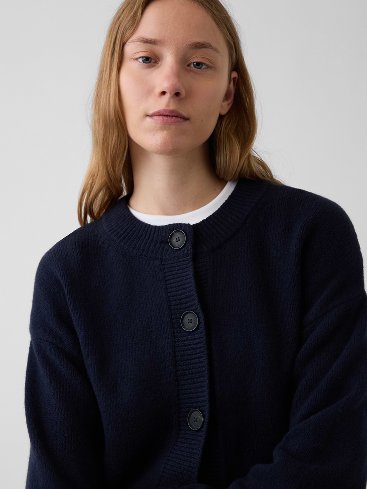 Image number 4 showing, CashSoft Oversized Chunky Cardigan