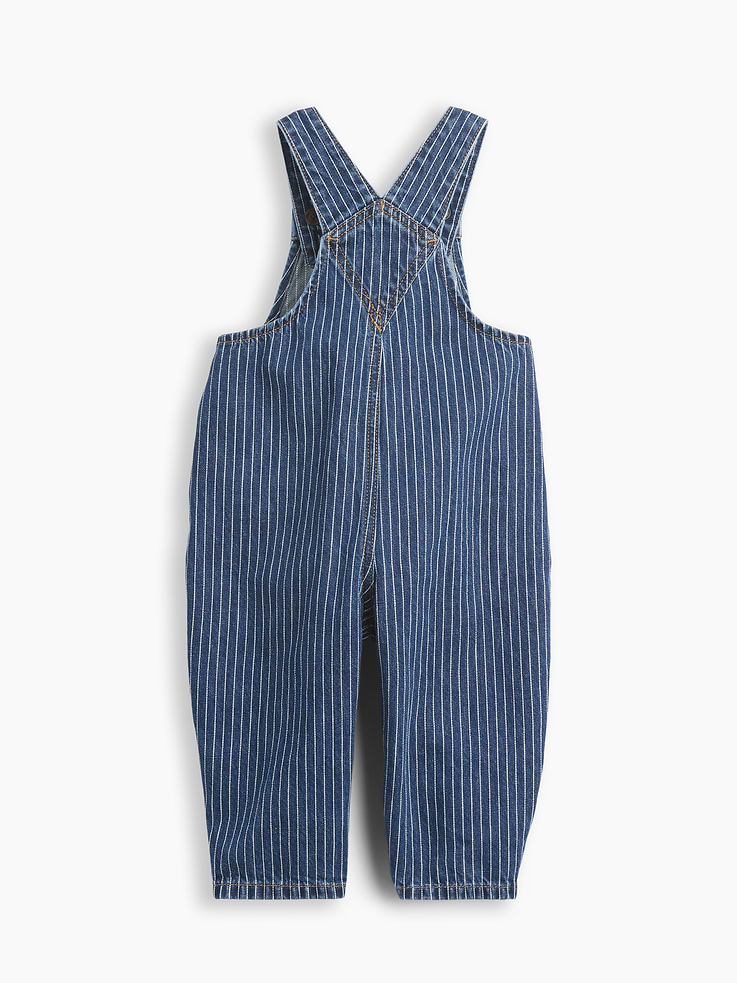 Image number 2 showing, Baby Denim Stripe Brannan Bear Overalls