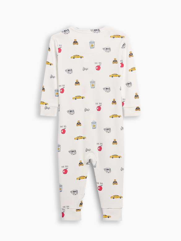 Baby & Toddler Organic Cotton Print One-Piece