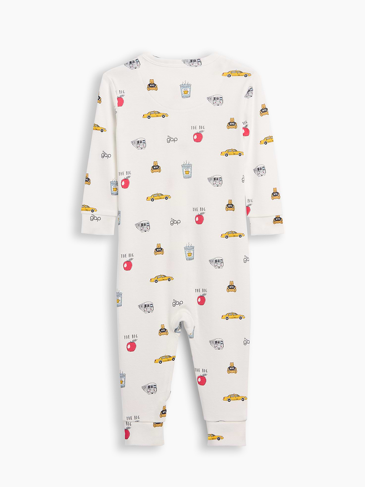 Image number 2 showing, Baby & Toddler Organic Cotton Print One-Piece