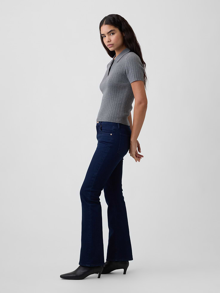 Image number 3 showing, Mid Rise Boot Jeans