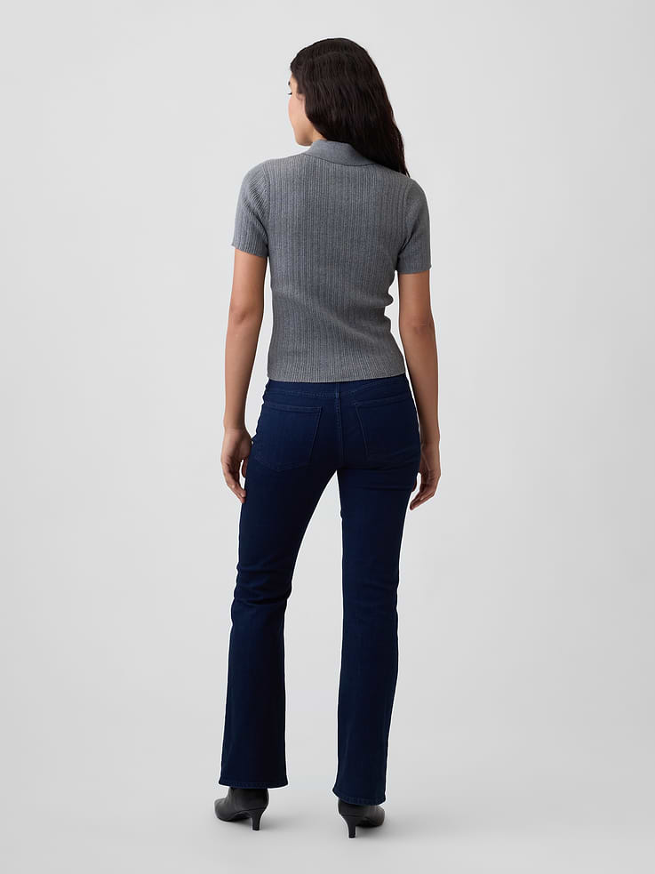 Image number 4 showing, Mid Rise Boot Jeans