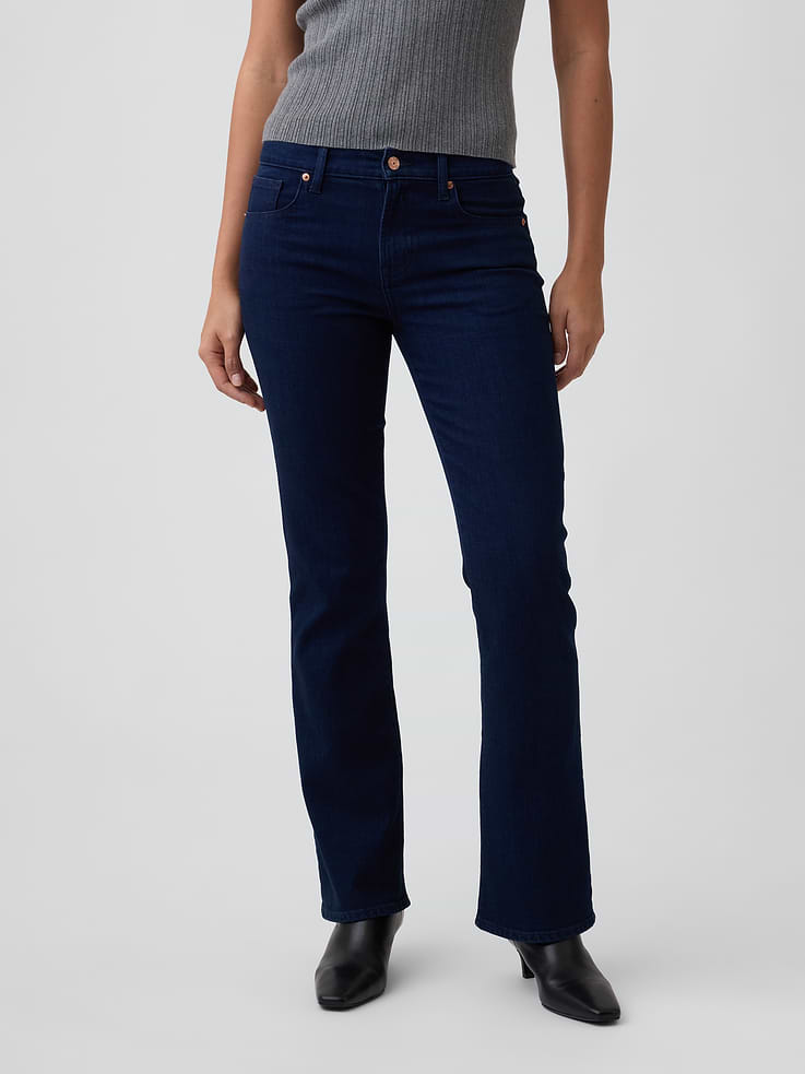 Image number 2 showing, Mid Rise Boot Jeans