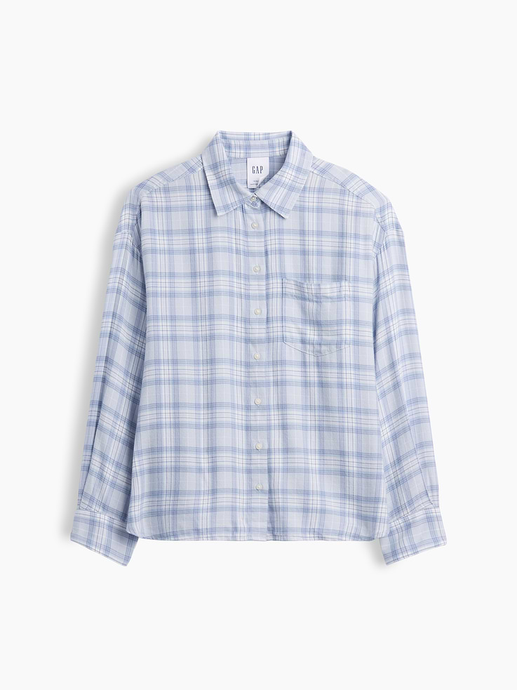 Image number 5 showing, Oversized Shirt in Flannel