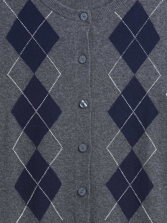 CashSoft Crewneck Cardigan