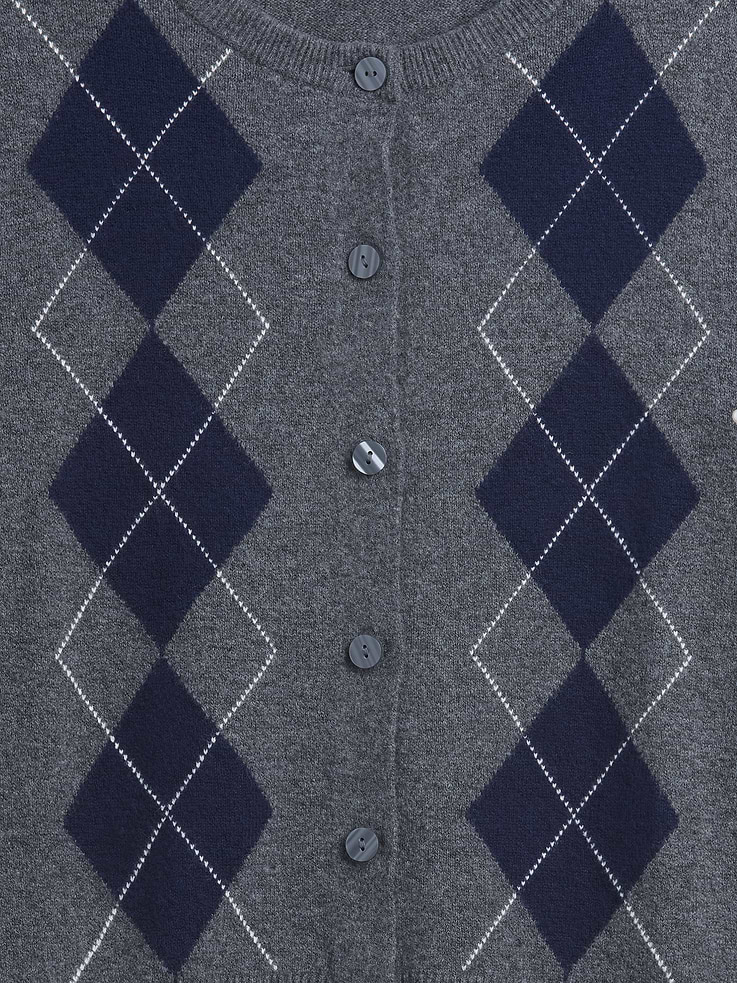 Image number 4 showing, CashSoft Crewneck Cardigan