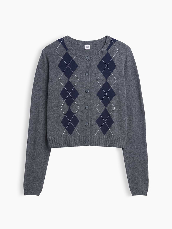 CashSoft Crewneck Cardigan