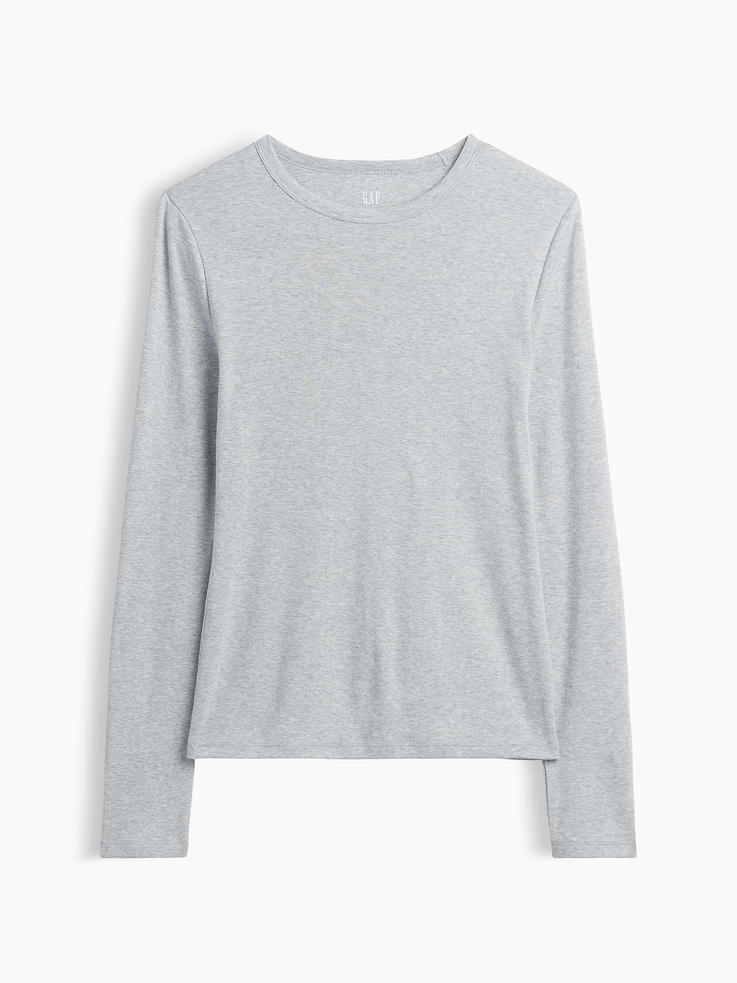 Image number 5 showing, Modern Ribbed Crewneck T-Shirt