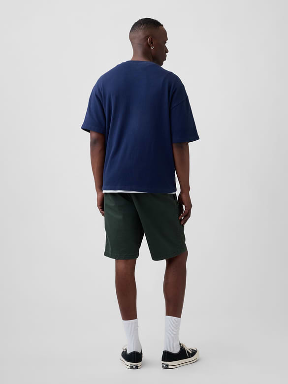 9" Essential Khaki Shorts