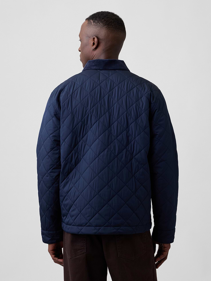 Image number 2 showing, Relaxed Quilted Workwear Jacket