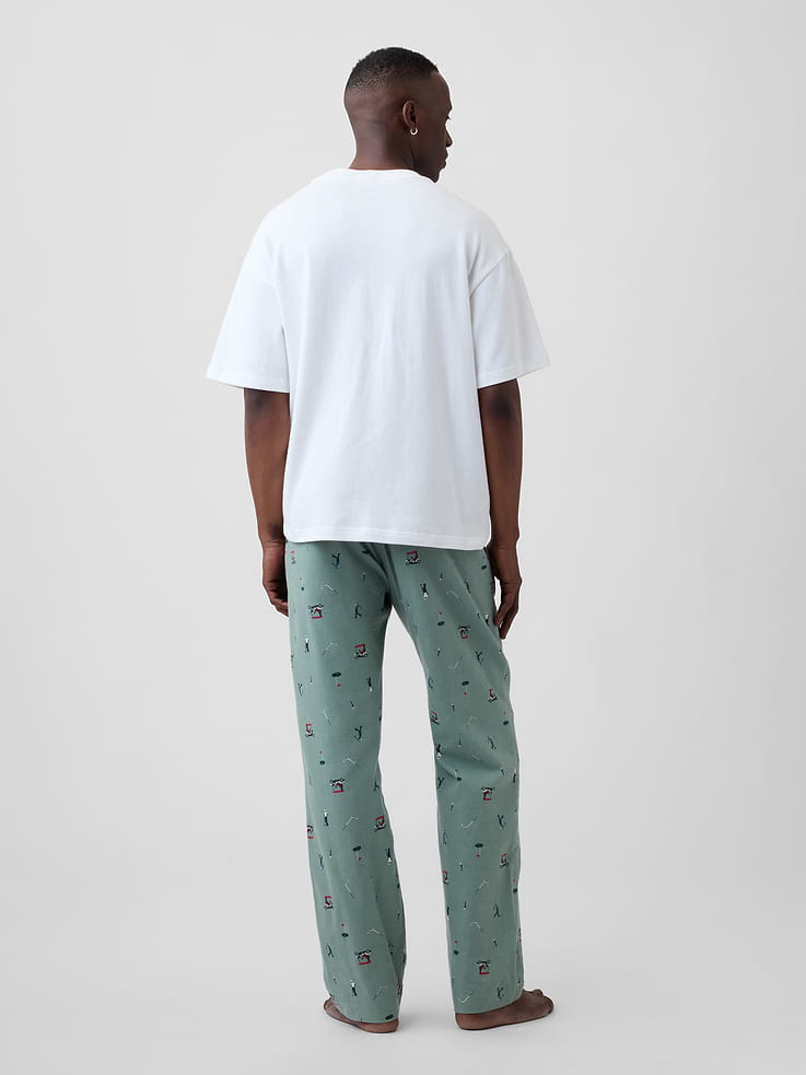 Image number 2 showing, Relaxed Flannel PJ Pants