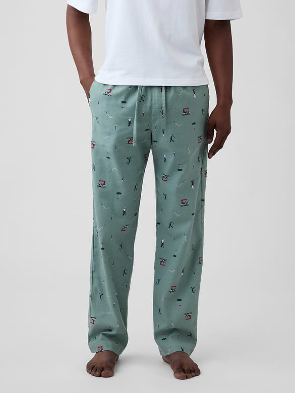 Relaxed Flannel PJ Pants