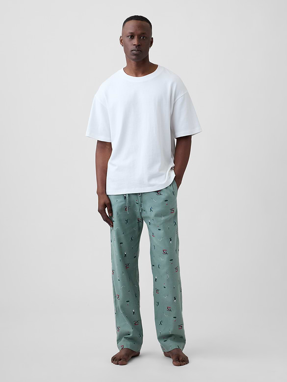 Relaxed Flannel PJ Pants