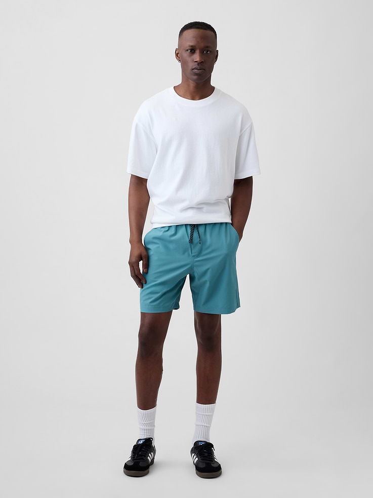 Image number 1 showing, GapFit 7" Lined Athletic Shorts