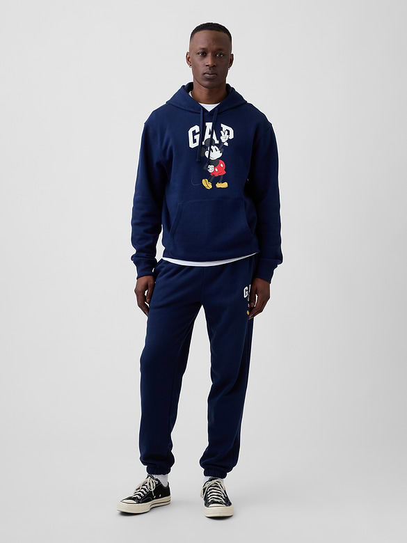 Gap × Disney Mickey Mouse Relaxed Logo Joggers