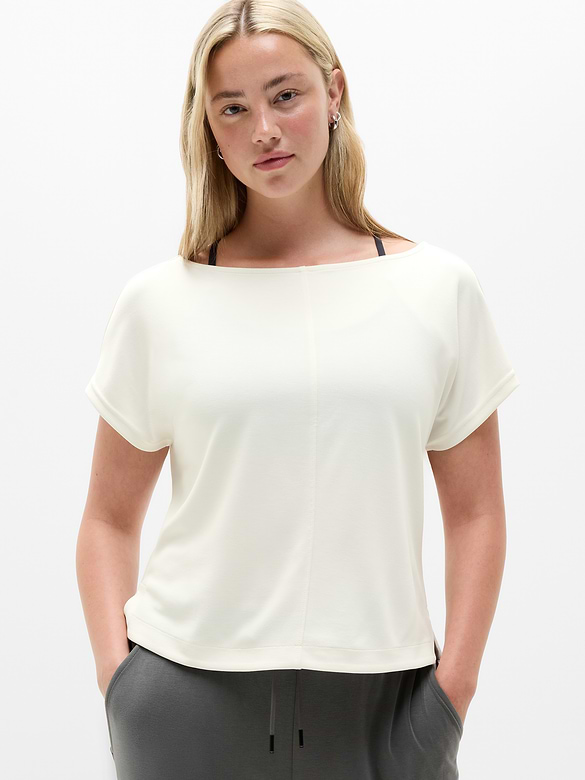 Seasoft Boat Neck Tee