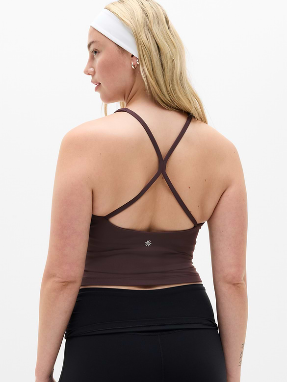 Transcend Crossback Built-In Bra Tank