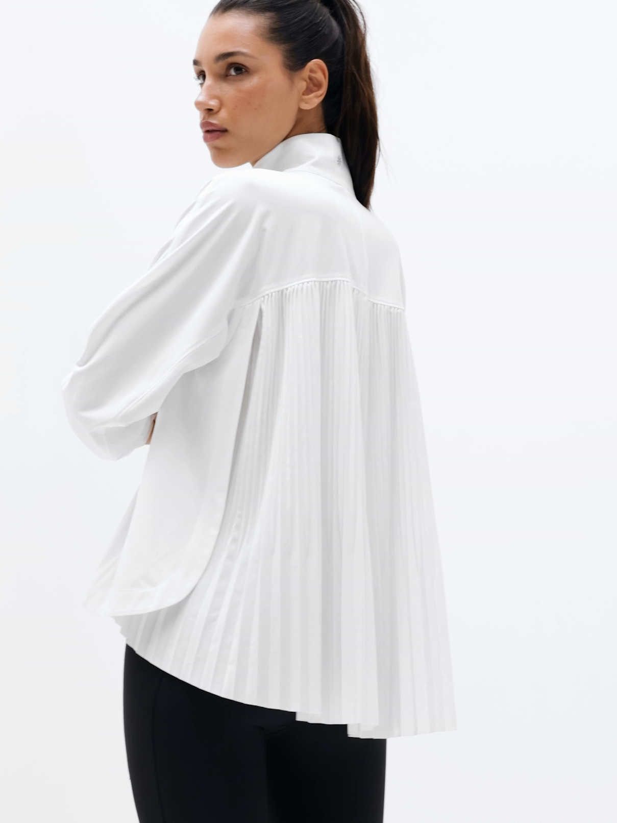 Featherweight Plissé Jacket | Athleta