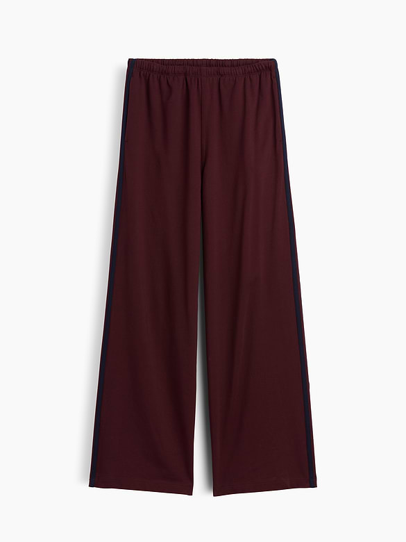 Knit Relaxed Track Pants