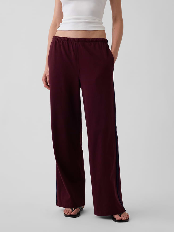 Image number 2 showing, Knit Relaxed Track Pants