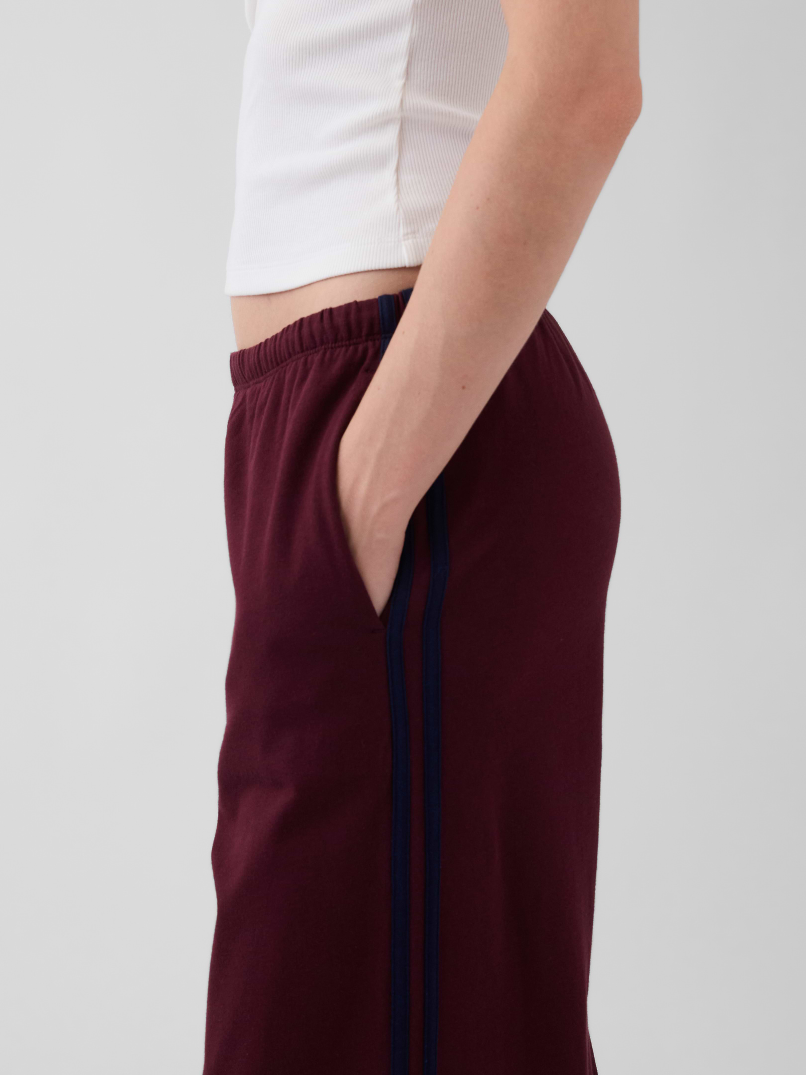 Knit Relaxed Track Pants | Gap